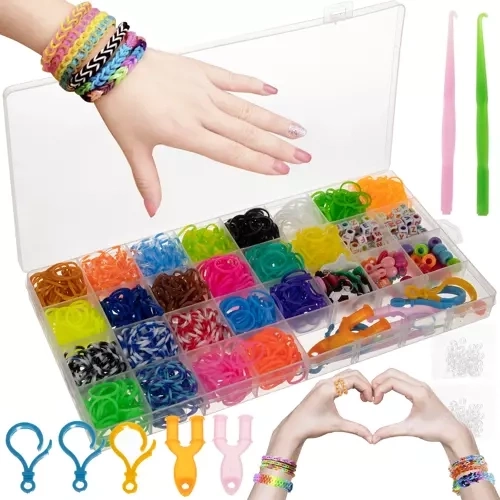 Elastic Bands for DIY Bracelet Making