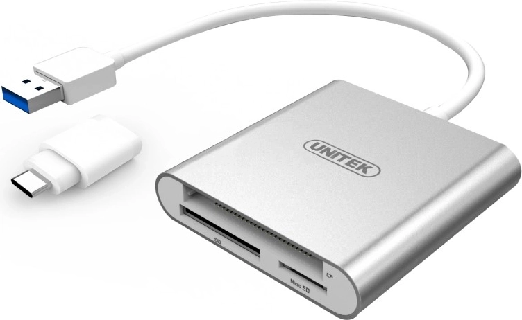Lettore di schede di memoria USB 3.0 + USB Type‑C