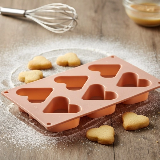 Non-stick and flexible silicone