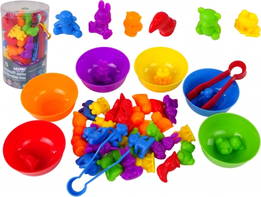Montessori Educational Game for Learning to Count – Zoo animals