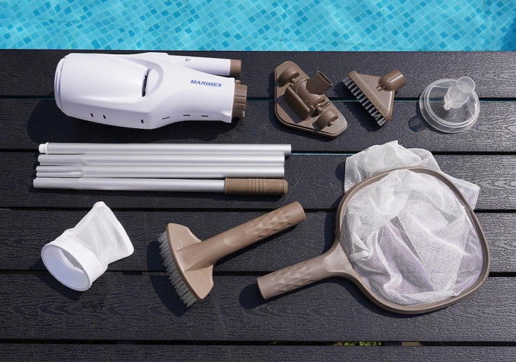 Marimex SpaVac Columbia – cordless battery vacuum for hot tubs and pools (set)