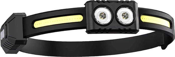 Stirnlampe Superfire A20 mit dualer LED und Bewegungssensor