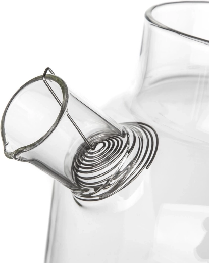 Versamento pulito grazie al filtro a spirale