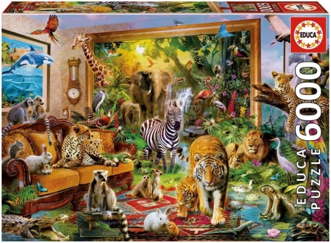 Educa Puzzle Arrival in Room 6000 Pieces