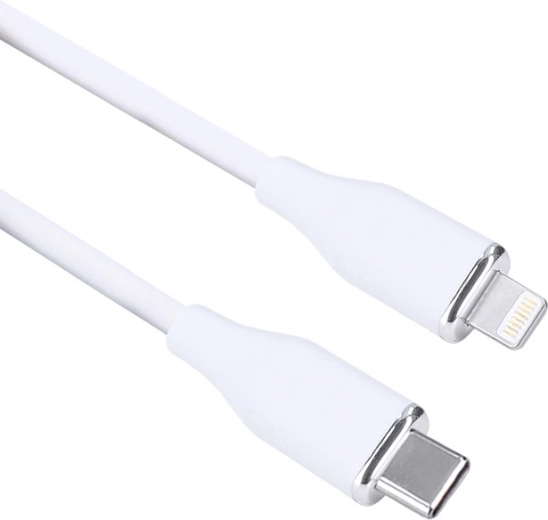 Solight siliconen USB‑C-naar-Lightning laad- en datakabel 2 m