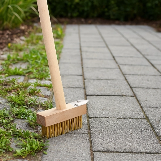 Dvojna moč: žičnata krtača + jeklen strgalnik