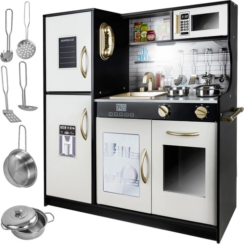 Wooden XL Kids’ Kitchen with Light and Sounds – Kitchen