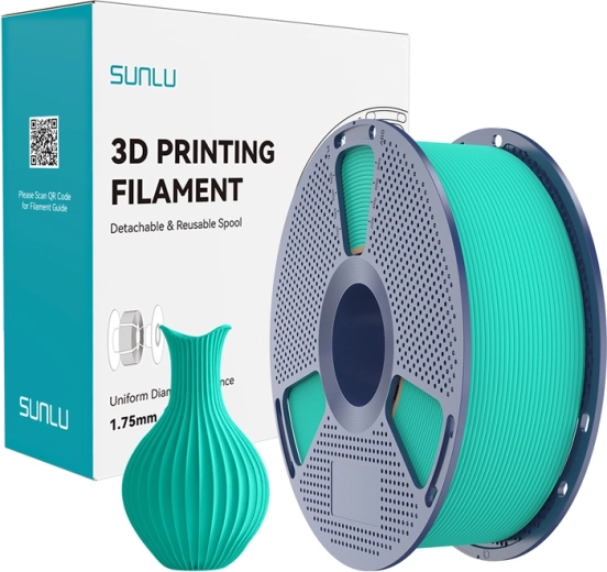 Sunlu PLA Classic Mint – filament 1.75 mm, 1 kg