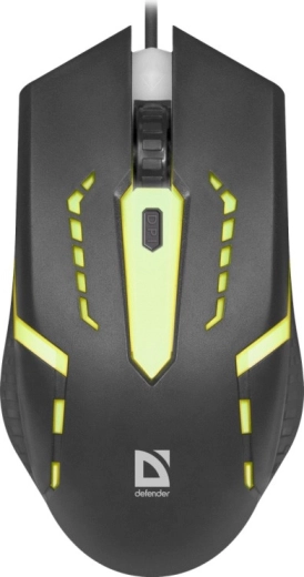 Mouse da gaming ottico cablato DEFENDER HIT MB-601 con illuminazione