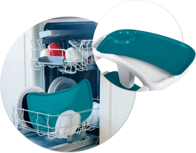 Pulizia facile grazie al vassoio doppio