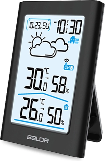 Misurazione di temperatura e umidità con memoria min/max