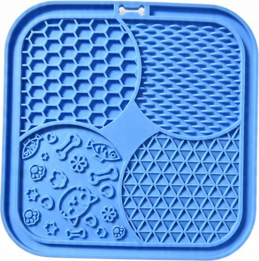 Teksturerede zoner for langsommere fodring