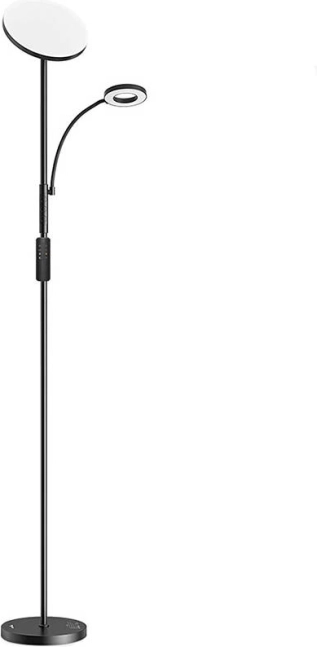Dual standing lamp with remote control BLITZWILL 36 W, black