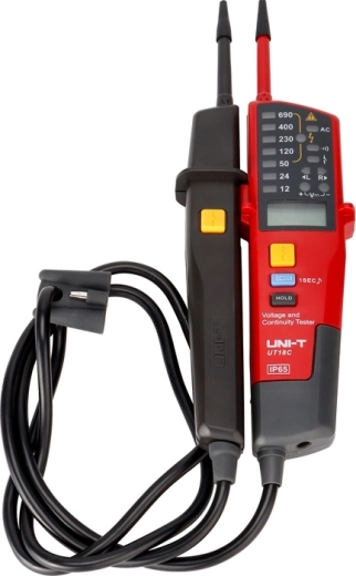 Uni-T UT18C two-pole voltage and continuity tester
