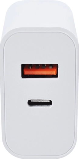 Due porte: USB-A + USB-C