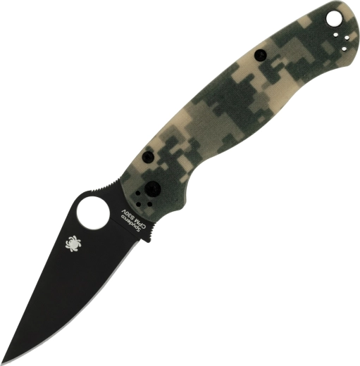 Spyderco Para Military 2 Digital Camo folding knife