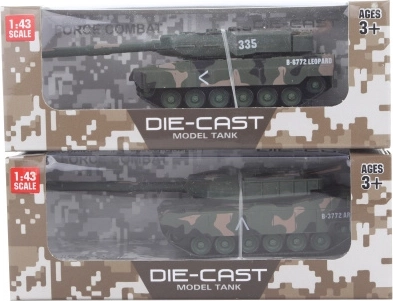 Metalen tank – metalen model voor kinderen