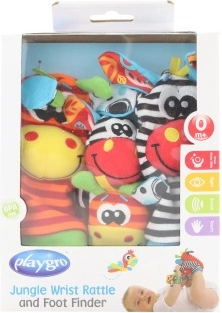 Playgro calzini e braccialetti con sonaglio per neonati