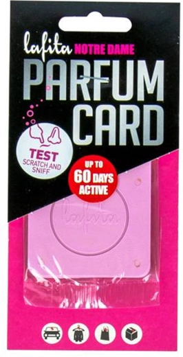 LAFITA Notre Dame Car Air Freshener, Pink