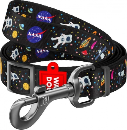 WAUDOG NASA Nylon Dog Leash, 20 mm x 122 cm