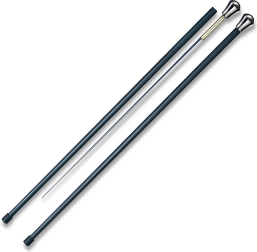 Cold Steel walking cane with hidden sword and aluminum pommel