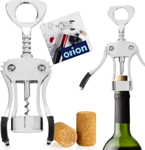 2 v 1: odpirač za vino in zamaške