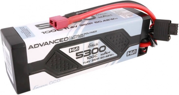 Gens ace 5300mAh 11,4V Batteria Lipo con connettore Deans