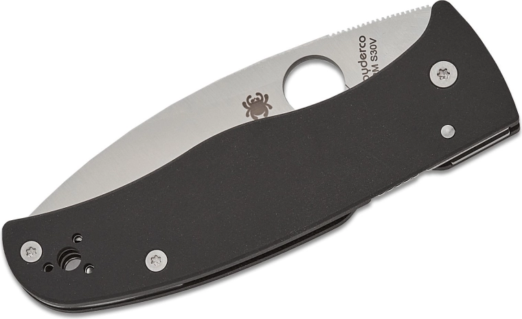 Fast one-handed SpyderHole opening