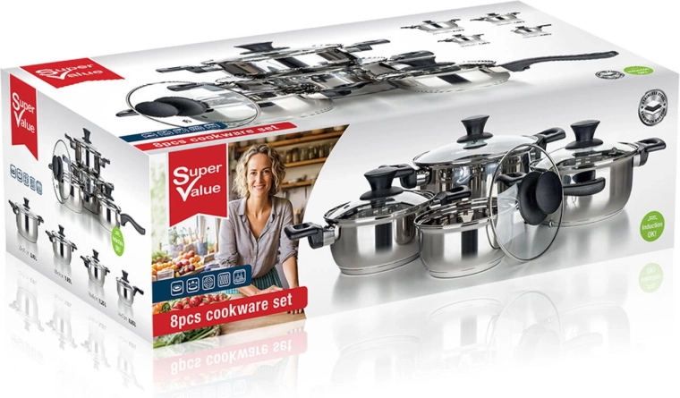 Universal for all types of stovetops