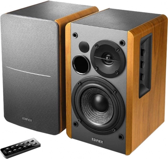 enceintes 2.0 Edifier R1280DB marron
