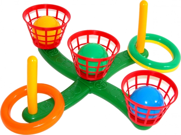 Ring and Ball Toss Game