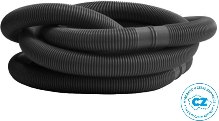 Tubo per piscina 32 mm (5/4") 10 m nero