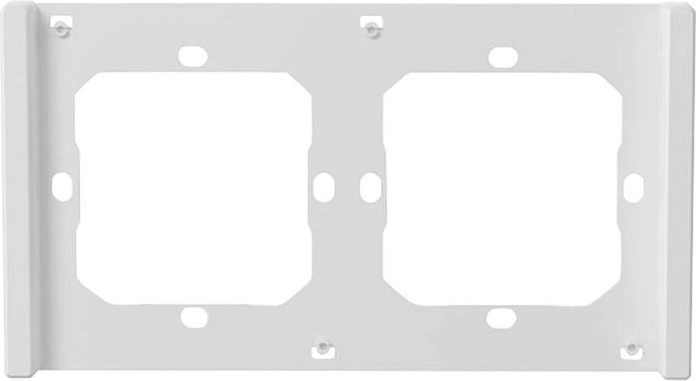 Cadre double pour interrupteur Sonoff M5 80 blanc