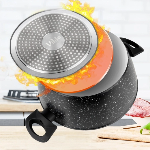 Fondo universale per tutti i tipi di piani cottura