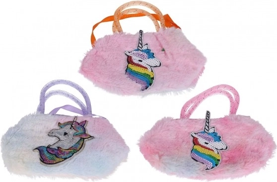 Plush Unicorn Handbag