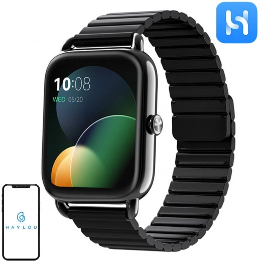 Smartwatch Haylou RS4 Plus Schwarz