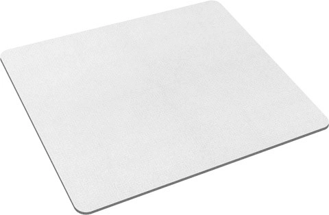 Tappetino bianco per mouse per stampa 220x180
