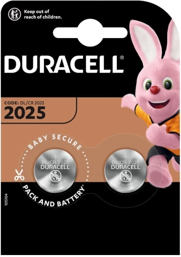 Lithium Battery CR2025 Blister 2pcs