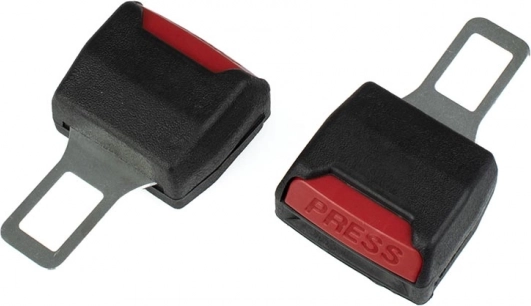 Set di due fibbie di sicurezza per auto