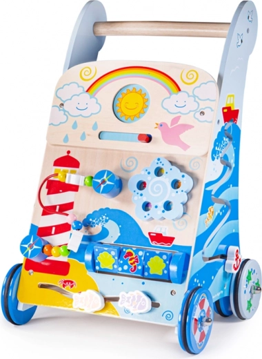 Bigjigs Baby Wooden Activity Walker Sea