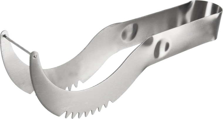 Coupe-melon et pince en acier inoxydable 21,5 × 3,5 cm ORION