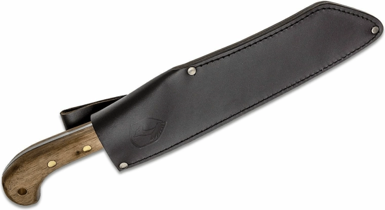 Secure leather belt sheath