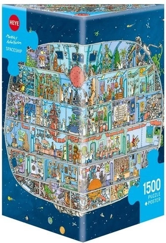 1500 pezzi Astronave