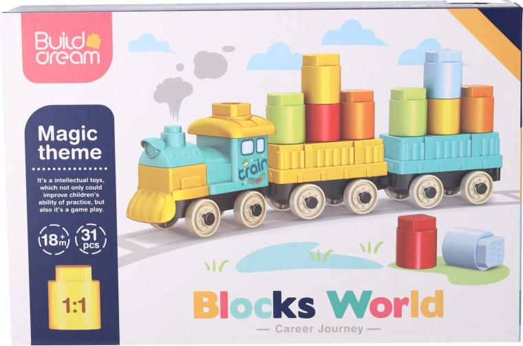 31 barevných dílků pro nekonečnou zábavu