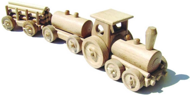 Ceeda Cavity wooden freight train