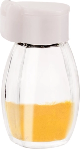 Suitable for salt, pepper and fine spices