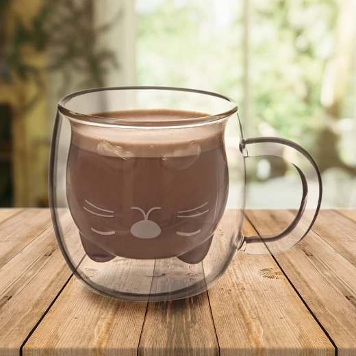 Adorable design félin qui attire le regard