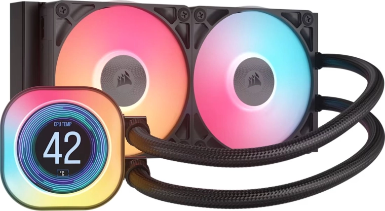 Radiatore da 240 mm e 2× RX120 RGB
