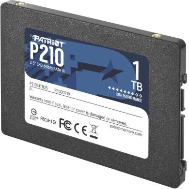 SSD drive 1TB P210 with 520/430 MB/s speed SATA III 2.5