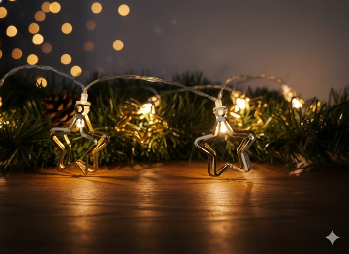 Warm white light for a cozy atmosphere